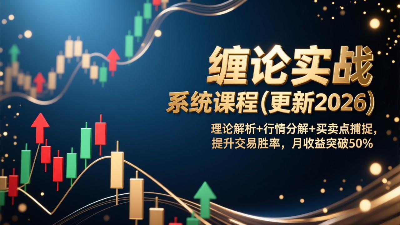 缠论实战系统课程(更新2026-优创云